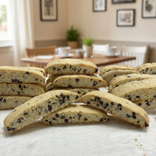 Load image into Gallery viewer, Mini chocolate chip mini biscotti