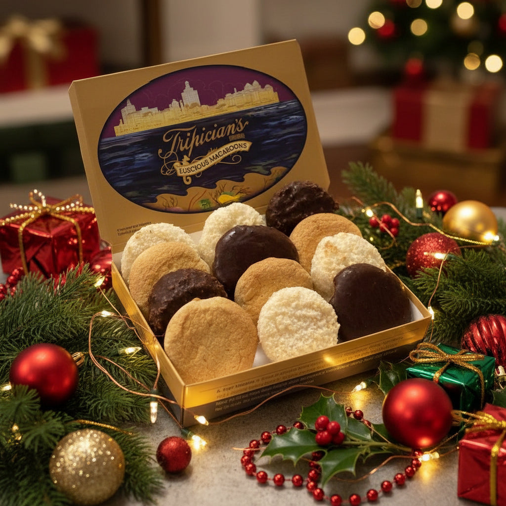 ココア3点セット Tripician's Sampler of Macaroons – BoardwalkMacaroons