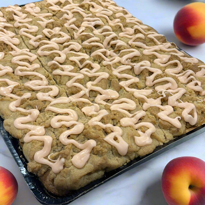 Summer's Sweetest Slice: Fresh Peach Crumb Cake!
