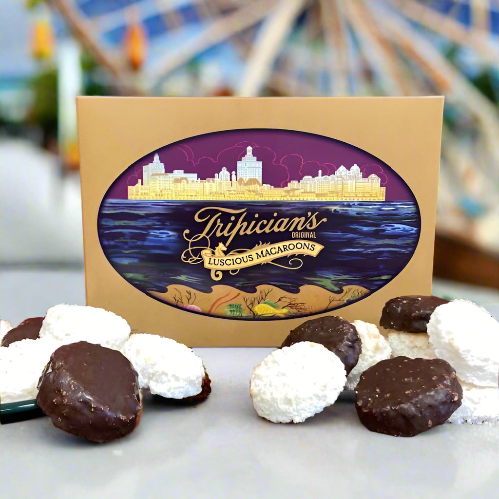 Coconut & Chocolate Covered Coconut Macaroons