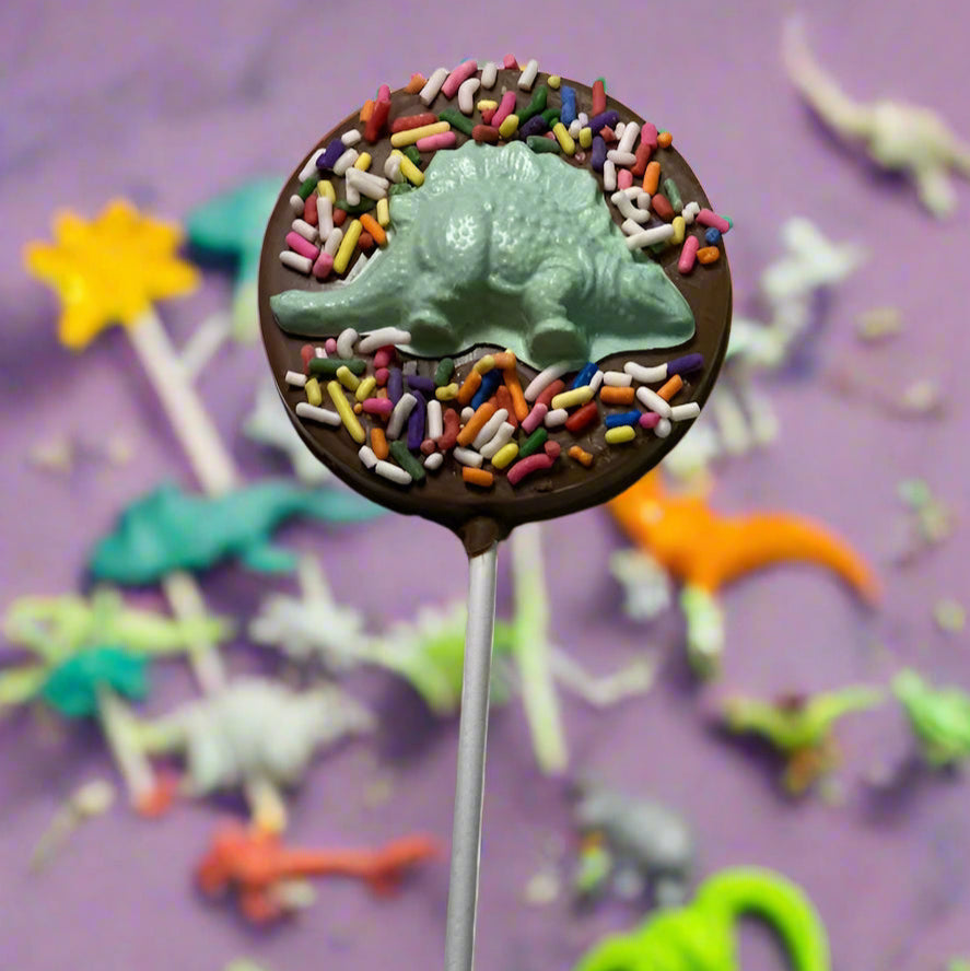 Handmade Dinosaur Lollipop