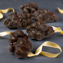Load image into Gallery viewer, Dark Chocolate covered Peanut Clusters
