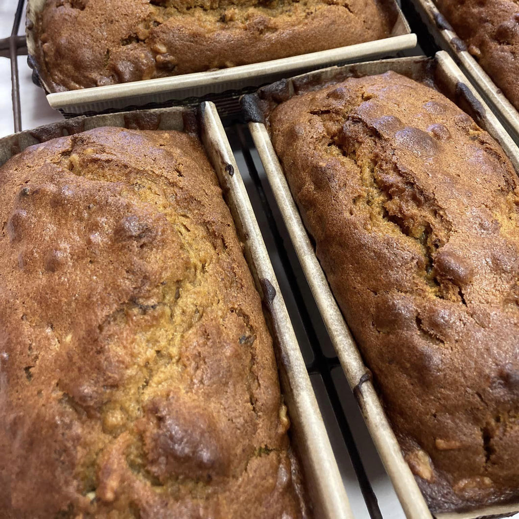 Pumpkin & Pumpkin Walnut Loaf Bread made from Scratch