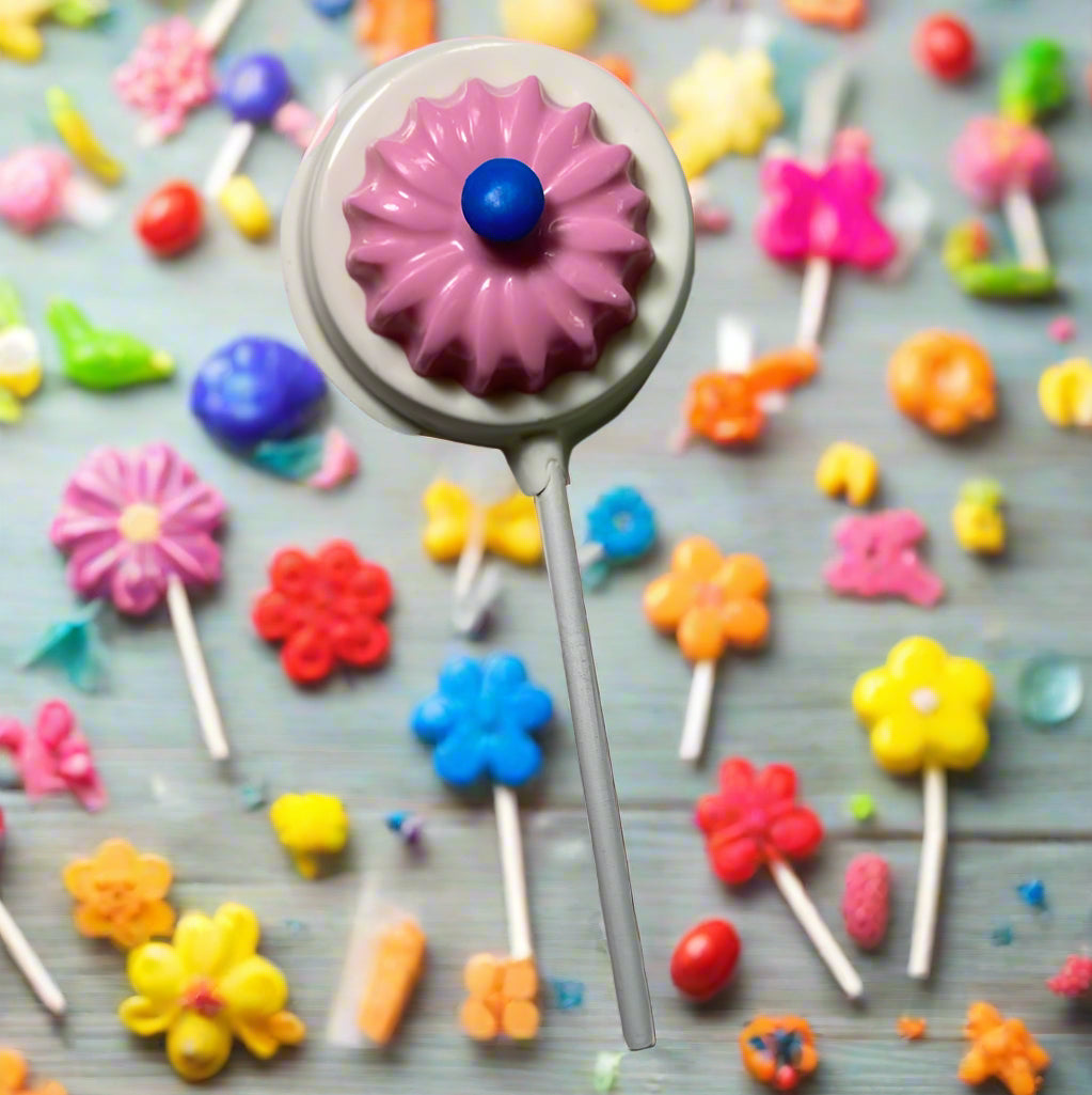 Handmade Spring Flower Lollipop