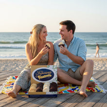 Load image into Gallery viewer, Two dozen assorted Sampler variety of Tripician's brand Macaroons in an open gift box

