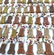 Load image into Gallery viewer, Yogurt-Dipped Doggy Biscuits - Large and Small Sizes
