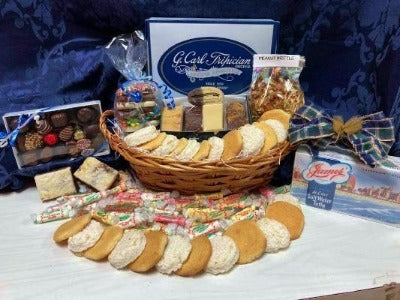 NEW & IMPROVED! Rolling Chair Memories Gift Basket